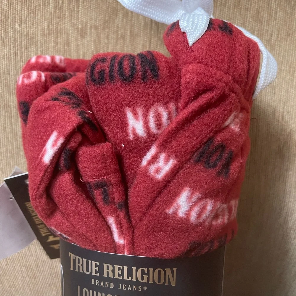 New True Religion Fleece Lounge Pants Size XL Inseam 28 3/4